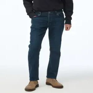 [24FW] WHPA4D255N3 반값세일스테디셀러 다크네이비 워싱 면혼방 기모 데님팬츠