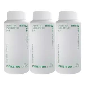 이니스프리 그린티 히알루론산 스킨 170ml 3개 / 써클