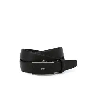 [롯데백화점]닥스 액세서리 [선물포장/쇼핑백동봉]블랙 버클장식 소가죽 자동벨트 DBBE3E723BK