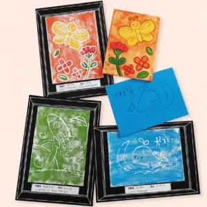 [피오피스토리] 미술 우드락 판화(10종도안제공)