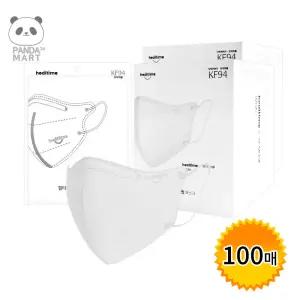 KF94 새부리형 마스크 식약처 브이핏 대형 개별포장 100매 대용량 의약외품