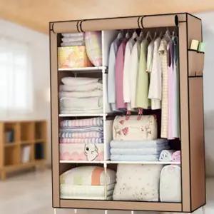 수납 옷장 원룸 커버 선반형 간이 옷장 먼지 세탁물 조립형 베란다 이동식 수납함 시스템 조립식 깔끔한