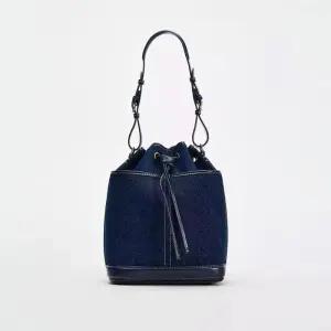 자라 가방 데님 셔링 맥시 핸드백 숄더백 캔버스 크로스 버킷백 2칼라ss1808