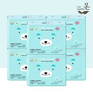 유기농본 뉴본플러스 중형 16P 6팩