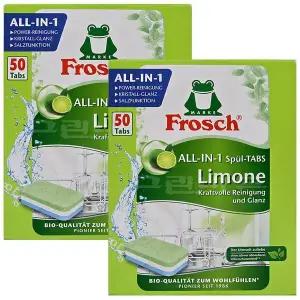 프로쉬 식기세척기 전용세제 그린레몬18g 50개입 2개 gx