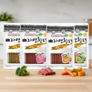 [델리가든]대관령 자연황태 스틱 강아지 져키 애견간식 4종