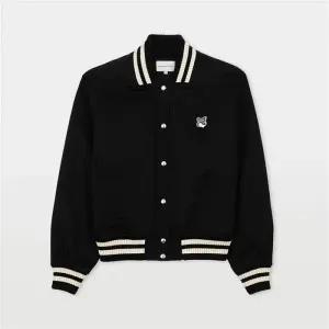 메종키츠네 폭스 헤드 패치 봄버 자켓 LW02104WW0093 P199