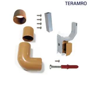 핸드레일 부속품 엘보 브라켓 이음대 앤드캡 파이프 엘보 엘보우 브라켓