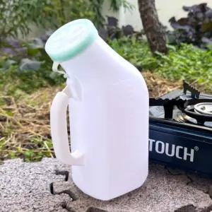 1.2L 화이트 휴대용 남자 소변기 간이 소변통 환자 캠핑 운전 환자용 소변주머니