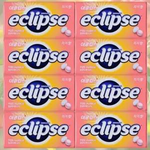 이클립스 무설탕 캔디 피치 금연 캔디 입냄새제거 34g 8개