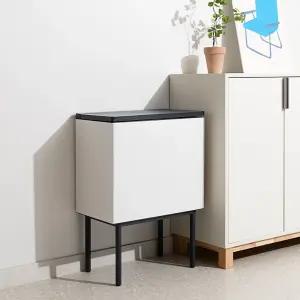 [S] 드웰러 오브제 휴지통 쓰레기통 냄새차단 20L+10L