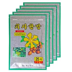 (치자 한방패드 5SET) 25매X5개=총125매 건강 한방 치자 패드 파스 타입