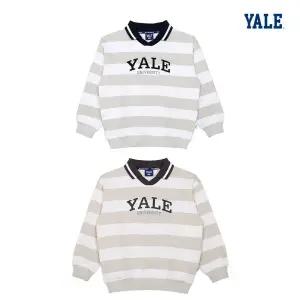 [롯데백화점]예일키즈 투톤 배색 카라 맨투맨 A4F014