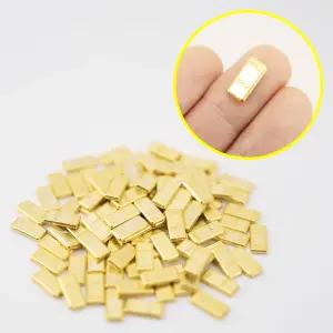 미니 금괴 모형 골드바 미니어처 금 가짜 골드 돌하우스 납골당 꾸미기 인테리어 장식 소품