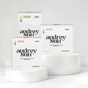 오드리선 더블코어 유기농 순면 생리대 TCF 비건 중형/대형 5팩 모음전