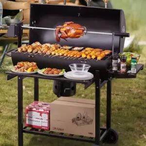 텍사스 바베큐그릴 테이블 숯불 훈연 스모크 바베큐 H602