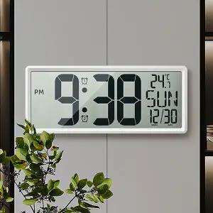 대형무선벽시계 디지털 무소음 벽걸이 탁상용 건전지