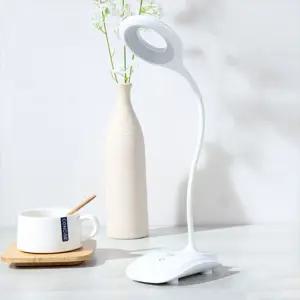 led 받침형 링스탠드단스탠 집게스텐 클립 클립형 무드등 수유등 책상 공부 학습용 독서등 취침등 탁상 LED