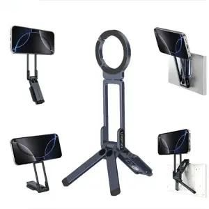 울란지 MA38 맥세이프 다용도 접이식 스마트폰 미니 셀카봉 삼각대