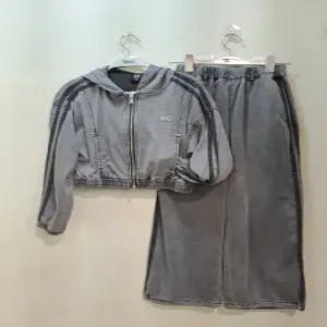 [더데이걸] 힙해 찰랑해 데님후드 셋트TGMS26S01