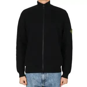 스톤아일랜드 26SS 남성 와펜 패치 집업자켓 블랙 L1S155100126 S00D8 V0029