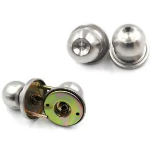 방화문 통로용 걸쇠 잠금장치없는 원형 멍텅구리 손잡이 여닫이문 철문 계단문