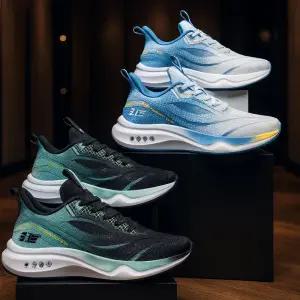 남성 경량 러닝화 운동화 신발 메쉬소재 EVA고무창 레이싱 탄력성 복원력 데일리