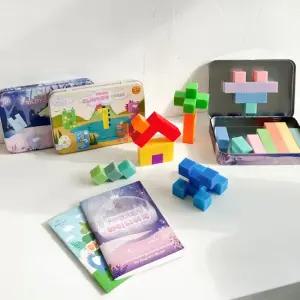 벨베이비 미니 자석 블럭 직각 둥근 블록 2cm 2.5cm 39PCS)