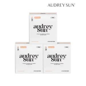 [오드리선]오드리선 NEW TCF 더블코어 생리대 중형 M 14P x3개