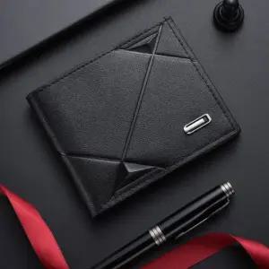 세련된 데일리 수납 비즈 카드 남성 반지갑 선물용지갑 슬림 명함지갑 빈티지지갑 가죽