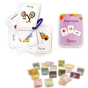 유아 초등저학년 장난감 이름 기초영어 단어카드 두뇌개발 인기 어린이집교구 조카선물 추천 가성비