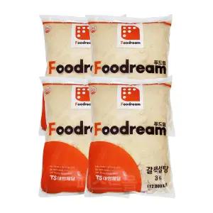 푸드림 갈색설탕 3kg 4개