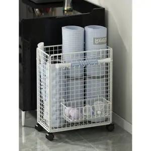 헬스케어 요가매트 수납 정리 거치대 폼롤러 홈트 보관 그래스화이트 업그레이드높이조절접이식