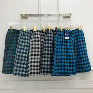 남자 5부 여름 반바지 체크잠옷 파자마 6color