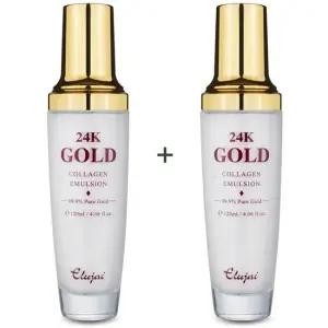 1+1 엘루자이 24K 골드 콜라겐 에멀전 120ml