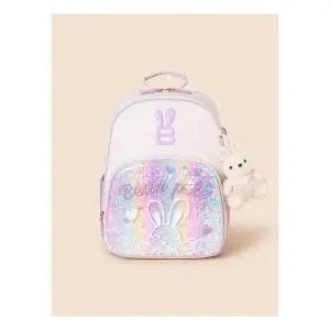 매장정품 [빈폴키즈]투명몰드 빙키 책가방 라이트 퍼플 244925