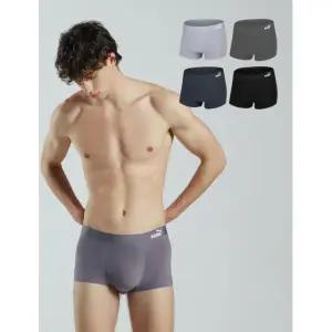 푸마 바디웨어 남성 에어 슬림 퓨징 드로즈 4종세트 B팩