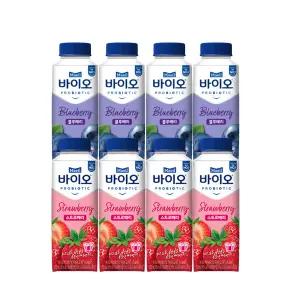 매일바이오 드링킹 250ml 8개(블루베리4+딸기4)/냉장무료배송