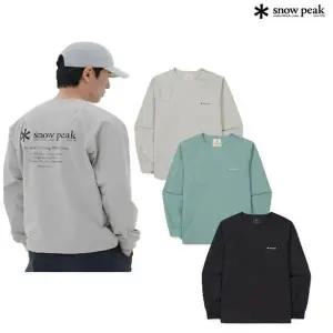 [NS홈쇼핑]스노우피크 어패럴 [단독이월] 씬테크 우븐 맨투맨 S24SMSHT68[35728345]