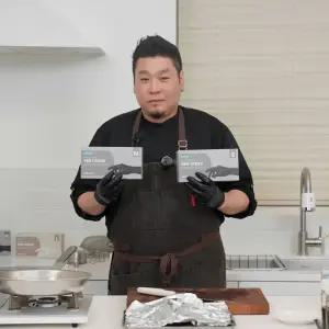 이너홈 니트릴장갑 300매 주방용 라텍스 장갑 블랙 화이트 니트릴