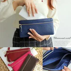 여성 소가죽 장지갑 slim 카드지갑 여성 소가죽 장지갑 slim 카드지갑