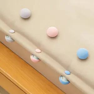 패브릭 이불 고정 핀 6P 전기장판 시트 밴드 밀림 방지 침대보 솜 침대 매트리스 매트 집게 커버 패드 클립