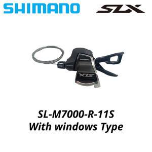 변속기 시마노 DEORE SLX M7000 11 S SL R 11V 변속 레버 2x11 속도 시프터 MTB 자전거 부품