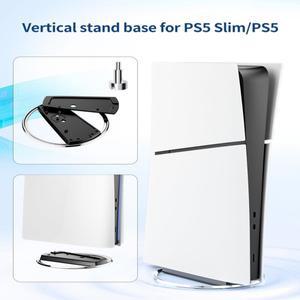PS5/슬림/프로 콘솔호환  금속 수직 냉각 스탠드 미끄럼 방지 브래킷 베이스 홀더 플레이스테이션 PS5 악세