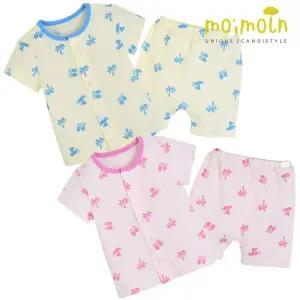 [보리보리/모이몰른]유아 쿨에버 반팔 실내복 세트