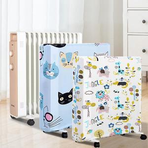 호환 라디에이터 먼지 커버 가정용 오일 히터 휴대용 케이스 보호용 탄성 직물 전기 난방