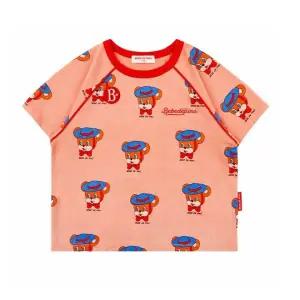 [롯데백화점]베베드피노 베니베어 라글란 티셔츠 BP52TR318