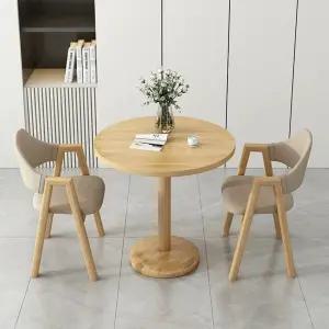 3인용 세트 테라스 원탁 원목 창가 원형 티테이블