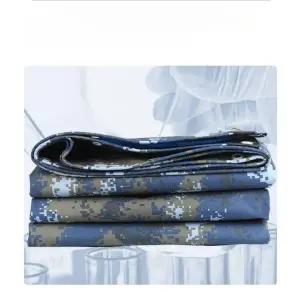 강력한 블루 밀리터리 패턴 방수포 그라운드시트 텐트 캠핑 타포린 1.5m x 4m