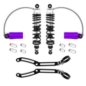 쇼바 서스펜션 Harley Touring Street Glide Road King 2014-2023 용 오토바이 원격 저수지 리어 서스펜션